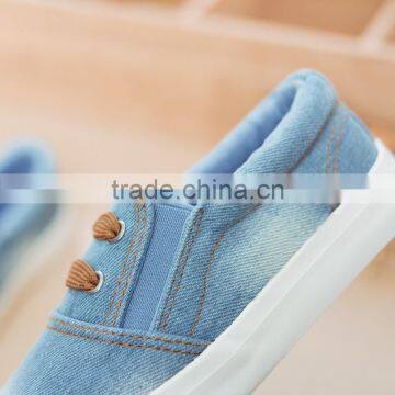 S60275B 2017 High-top Washed Canvas Casual Skate Kids Shoes for Kids photo-3