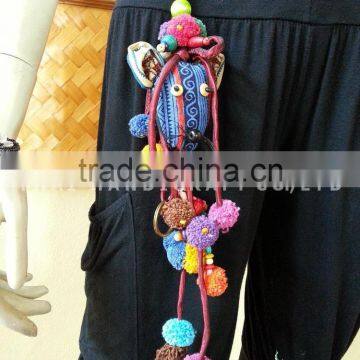 Key Chains Accessories Hill Tribe Handmade