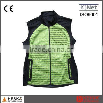 High Quality Cheap Tailored Wholesale Sport Vest Outdoor Knitted Softshell Vest photo-2