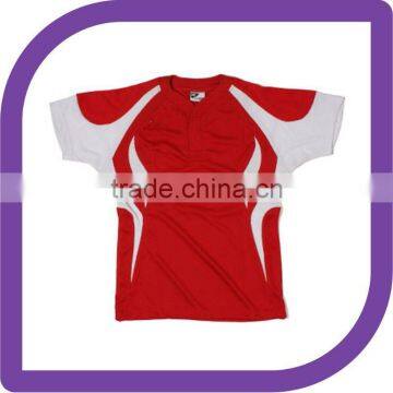 Technical Rugby Shirt Red/White