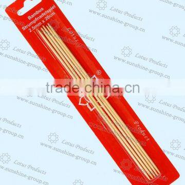 Bamboo Sock Knitting Needle Double Point Knitting Needle With Blister Card photo-5