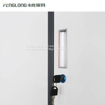 2 Doors File Cabinet/Modern Swing Door File Cabinet/metal Storage Locker photo-5