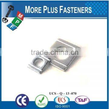 Made in Taiwan DIN 434 Square Taper Washers for U Sections Zinc Plated photo-4
