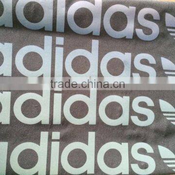 Silk Screen Printing Logo Transparent PET Glass Beads Reflective Rianbow Film photo-4