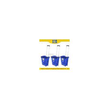 Cheap Durable Plastic Supermarket Basket Injection Mould