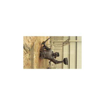 Soldier Bust Figurines Bronze Oudoor Decoration Sculpture