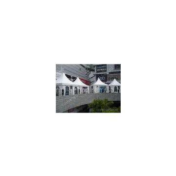 White Square 5X5 M High Peak Tents Booth , High Peak Marquees Eco Friendly