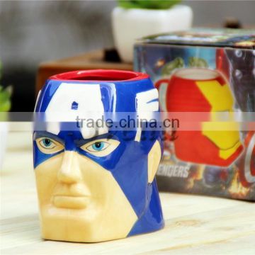 Sveda Promotional gift Mugs wholesale price, Captain America mugs cheap price, Super hero ceramic mug