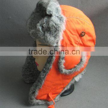 Bomber Rabbit Fur,Snow Hat,Warmer Earflap Hat Manufacturer