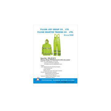 Heavy Duty FR Rainsuit in Hi-vis Color
