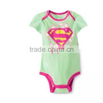 DACE Hot Selling Summer Fashion Customize Organic Cotton Baby Romper photo-4