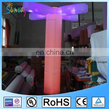 OEM Changing Colors Inflatable LED Tree / Column / Structure