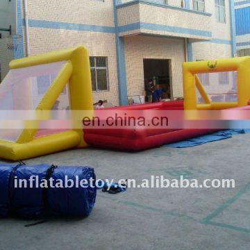 inflatable football pitch