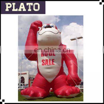 advertising red commercial inflatable gorilla for sale