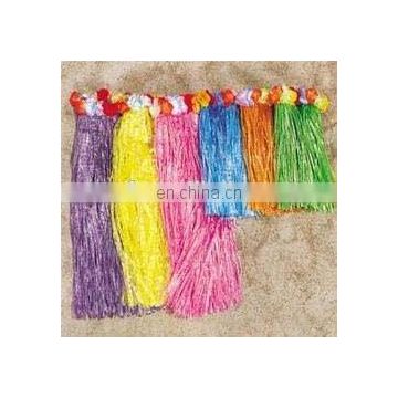 Carnival party straw hawaii hula dress hawaii shirt HAI-0016