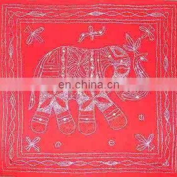 JARI ELEPHANT EMBROIDERY CUSHION COVERS Mixed Elephant Designs photo-3