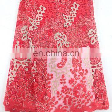 2016 3d Flower Tull Lace Fabric African/african Tulle Lace Fabric /french Tulle Net Lace for Aso Oke Wedding Party photo-5