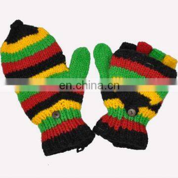 Rasta gloves set