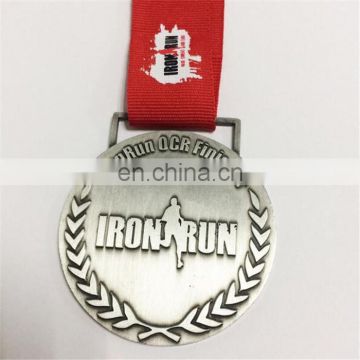 Hot Sale High Quality Silver Plating 3D Sport Running Medal Hanger