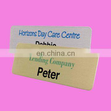 customized plastic name badge