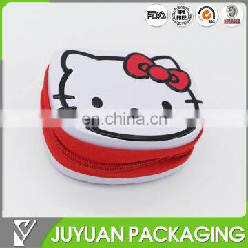 wholesale metal tin can with zipper tin box with zipper