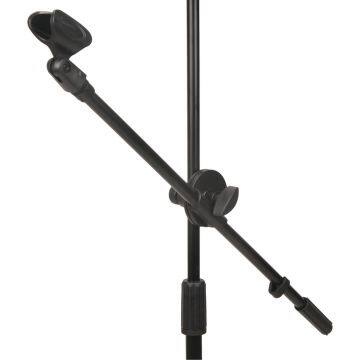 P-513High Quality Iron Cheap Bandmaster Musical Instrument Music Stand With Microphone Stand photo-2