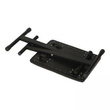 Wholesale Musical Instrument Leather Folding Adjustable Piano Stool Keyboard Bench Electronic Organ Stool photo-3