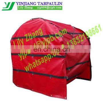 Flat Coil Tarp with Side Flaps . coil tarpaulin, pvc tarps