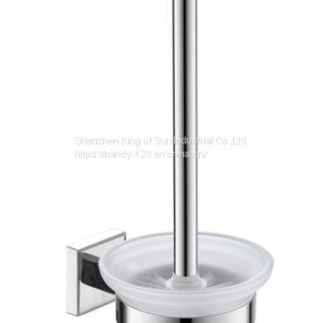 Stainless Steel Polished Brush Holder photo-2