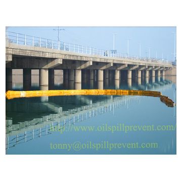 PVC fence boom oil boom from Qingdao Singreat in chinese(Evergreen Properity )