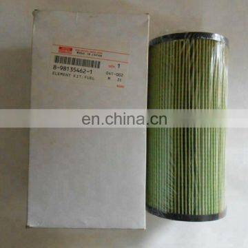 hot 4HK1 diesel engine fuel filter 8-98135462-0 with genuine parts