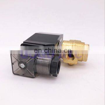 GOGO 50bar 90bar 2 Way Brass Water High Pressure Solenoid Valve Normally Open 1/4" 380V 220V PG-01K GPG-M02K NO With Plug Type photo-3