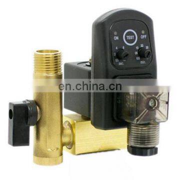 2/2 way NC timer auto drain solenoid valve /air valve compressor