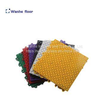 Easy Assembled PP Sports Floor Interlocking Floor for Outdoor Basketball Court photo-5