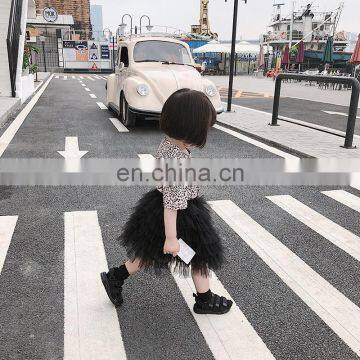 4940 Update 300 New Styles per Month Kids Short Girls' Leopard Print T-shirts photo-3