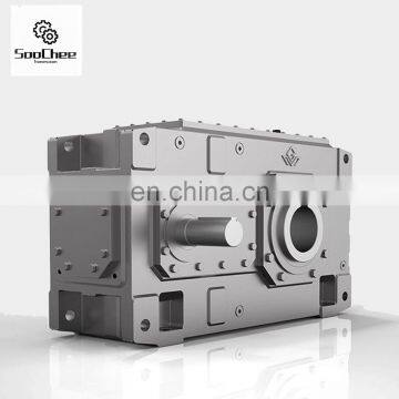 BH series bevel helical high quality speed reducer gearbox for all machines