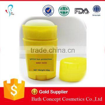 2016 zinc sunscreen Stick OEM bulk SPF 30