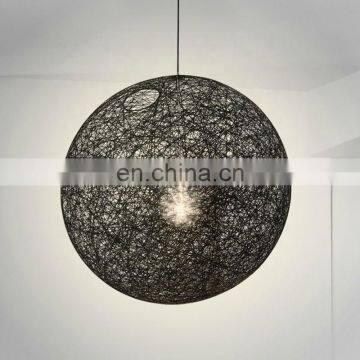 Hot Sale Modern Rattan Pendant Lamp Home Lighting from Zhongshan