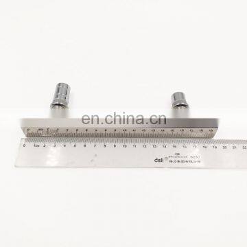 304 Stainless Steel 128mm Center Distance Polished Shower Glass Door Handle photo-2