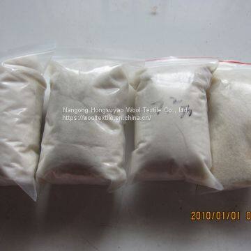 Hot Selling Factory Price Dehaired Wool Fiber Raw Sheep Wool For Sale