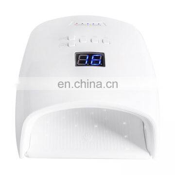 Asianail Supply 36w Led Uv Wireless nail lamp Dryer 12pcs Led Small Wireless nail lamp