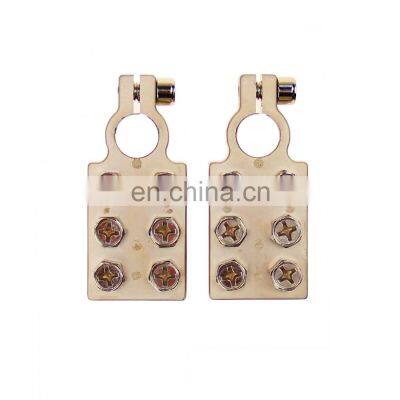 Hot Sale 6 Ways Zinc Alloy Positive Negative Battery Terminal Parts