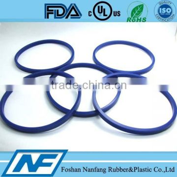 silicone heat round flat rubber gasket