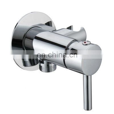 Sanitary ware angle toilet valve with long handle