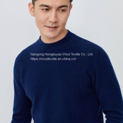 Half Collar Jumpers Sweater/Men Winter Pullover Cashmere Knitted Sweaters