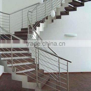 save space used spiral stainless steel modern staircase/stair