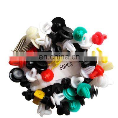 Universal Mixed Auto Fastener kit Car Bumper Auto plastic Christmas Tree Clips Car Door Panel Liner Rivet Fastener For All Car