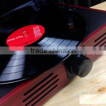 Hot Sale Turntable With 3 Speed& New Simple Turntable Player