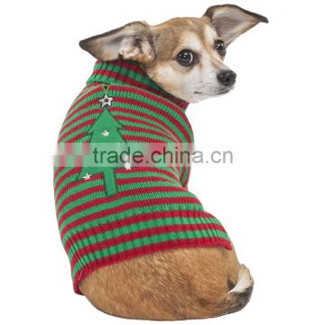 fashion chinese cotton knitted christmas dogs Sweater clothing