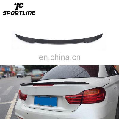 F33 Carbon Fiber Rear Trunk Spoiler for BMW F83 M4 428i 430i 435i 440i Convertible 14-18